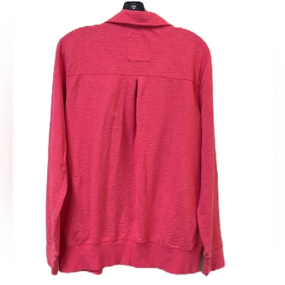 Merona button up layered cardigan top size large - Picture 2 of 4